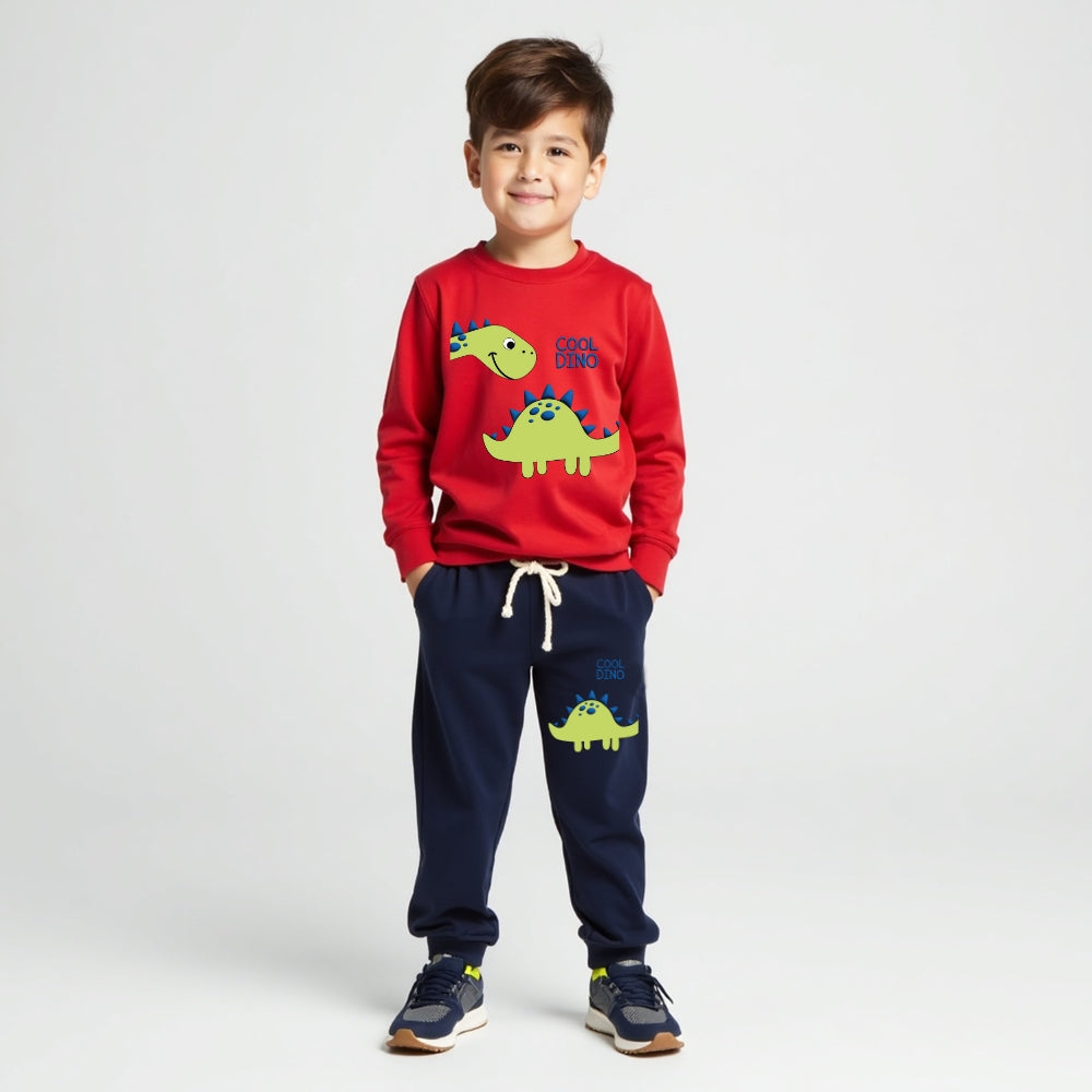 Full Sleeve Comfort Sets for Kids (Red & Navy)