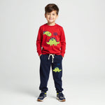 Full Sleeve Comfort Sets for Kids (Red & Navy)