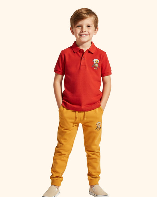 Unisex Active Polo Track Set