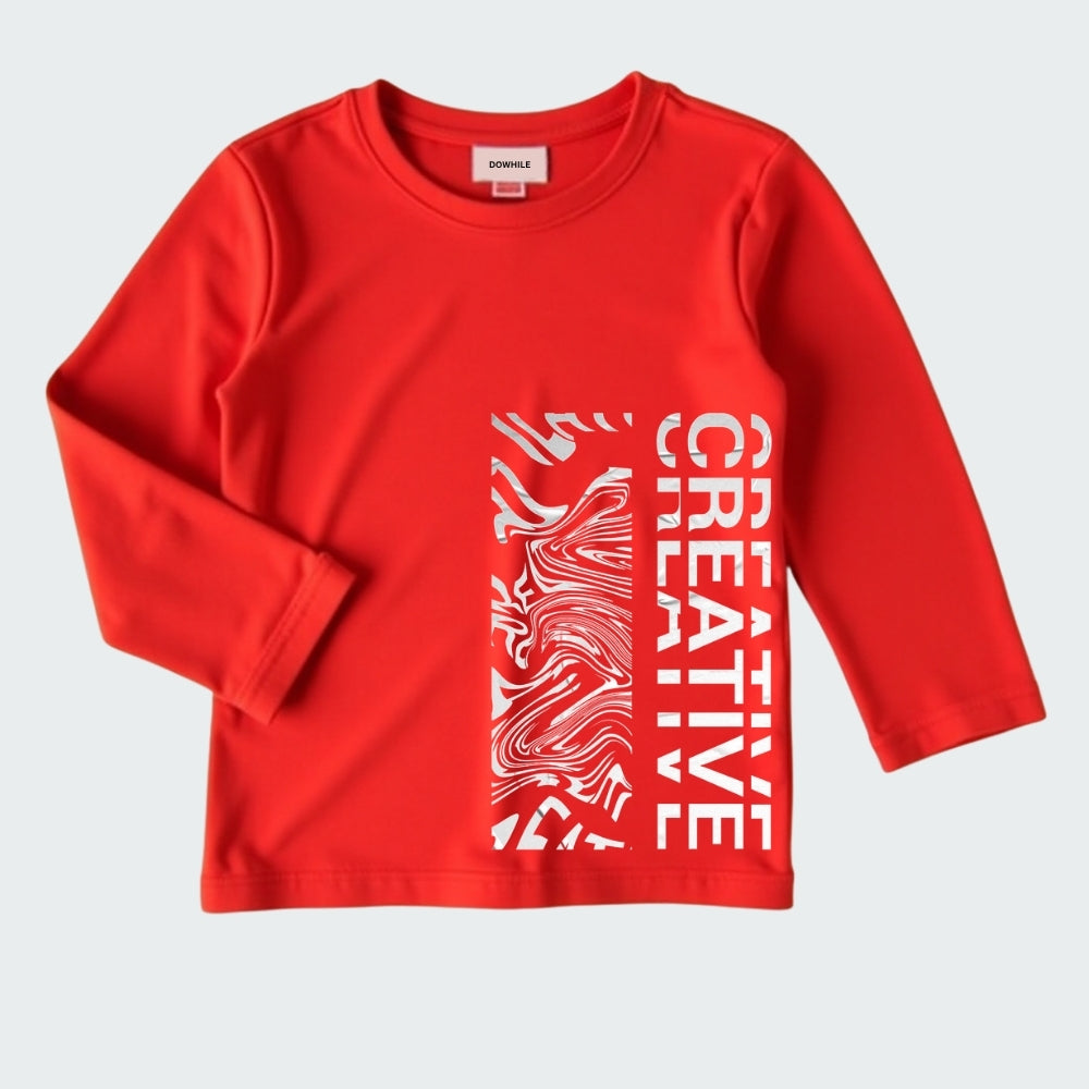 T-Shirt & Pant Sets – Fun Prints (Red & Navy)