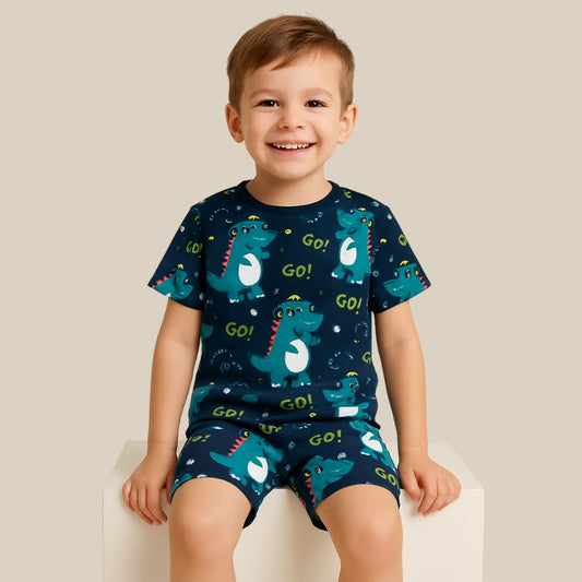 Junior Style All-Over Prints Co-ord Set