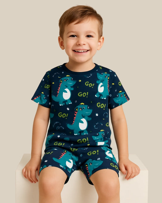 Junior Style All-Over Prints Co-ord Set