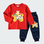 Trendy Kids Outfit Full Sleeve T-Shirt Track Pants
