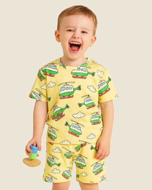 Junior Style All-Over Prints Co-ord Set