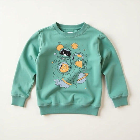Kids Graphic Print Sweatshirt