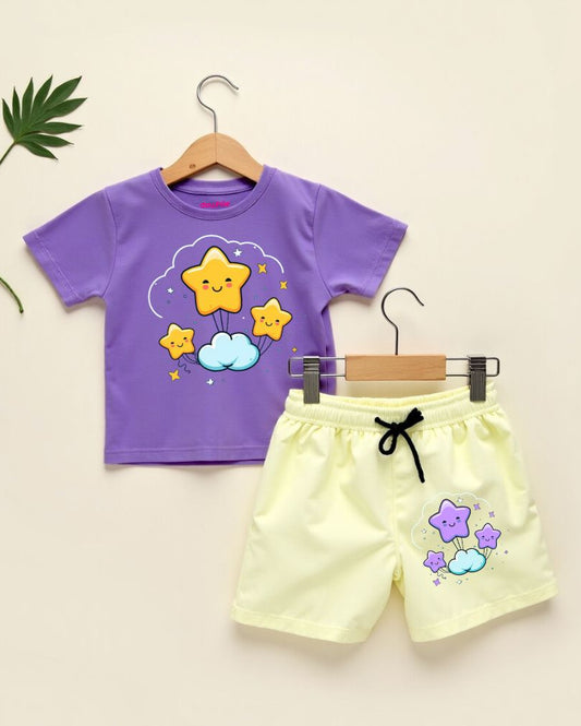 Stylish T-Shirt & Shorts Duo