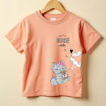 Kids Wear – Printed T-Shirt with Track Pants