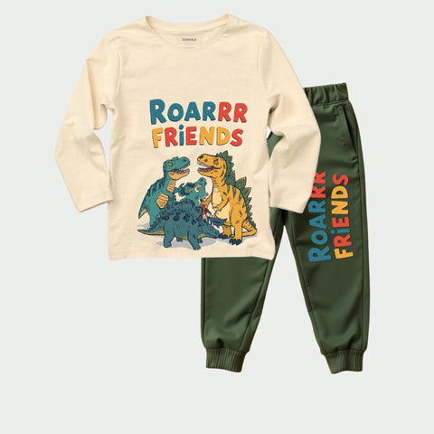 Kids Full Sleeve T-Shirt & Track Pant Set