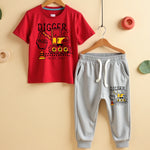 Casual Comfort Printed T-Shirt & Track Pant Sets