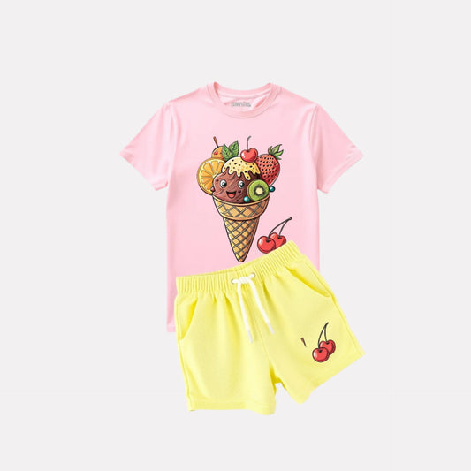 Yummy Vibes T-shirt & Shorts