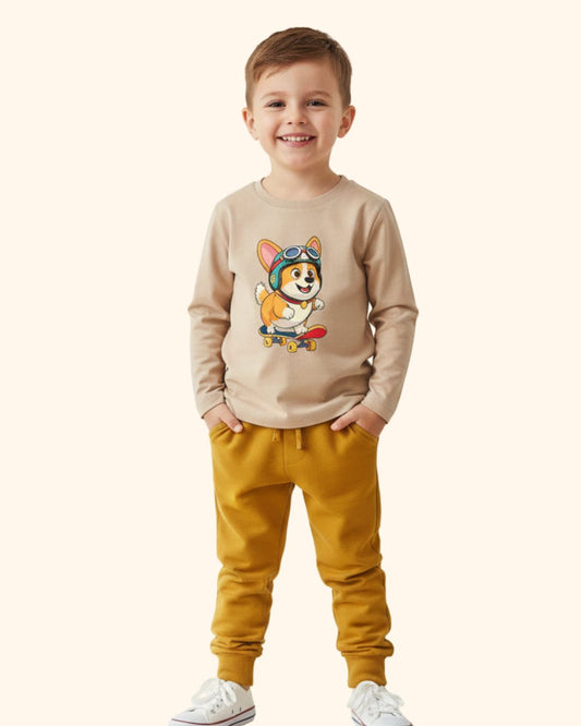 Little unisex Full Sleeve Tee Track