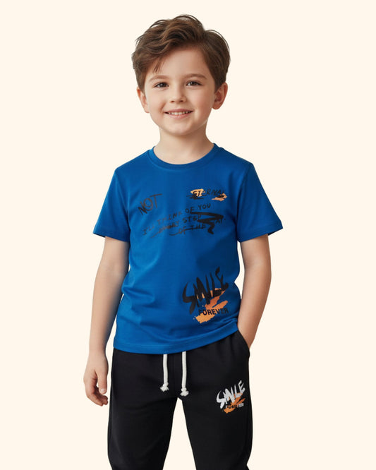 Little Champ Tee–Track Combo