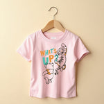 Cotton Printed Top & Track Pants for Kids