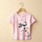 Cotton Printed Top & Track Pants for Kids