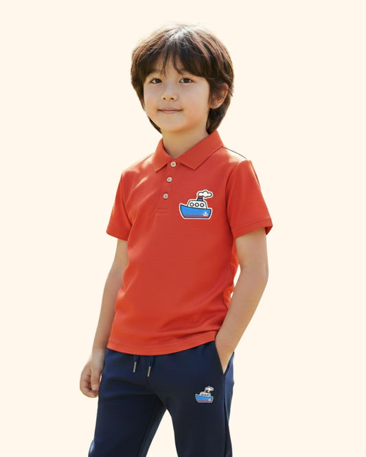 Unisex Polo and Track Wear Set