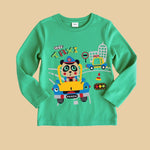 Trendy Kids Outfit Full Sleeve T-Shirt Track Pants