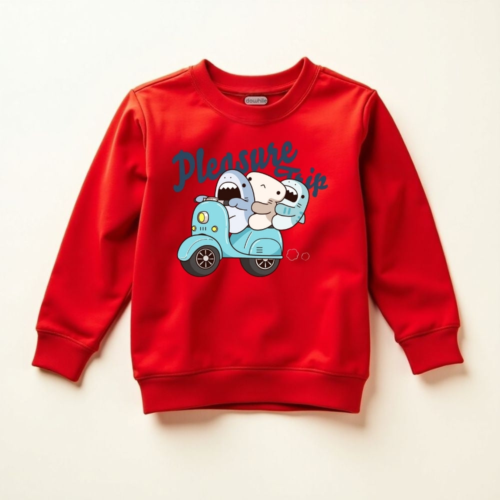 Cool Printed Sweatshirt for Kids