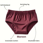 4-Pack Plain Kids briefs Combo