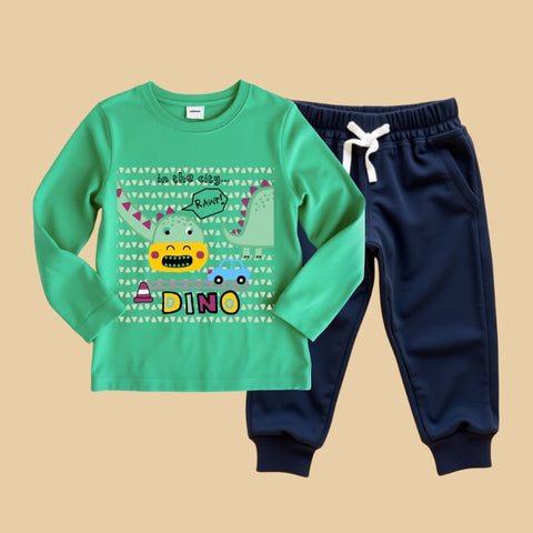 Comfortable Full Sleeve Tee & Track Pants