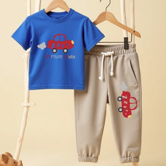 Kids T-Shirt & Track Pant Combo