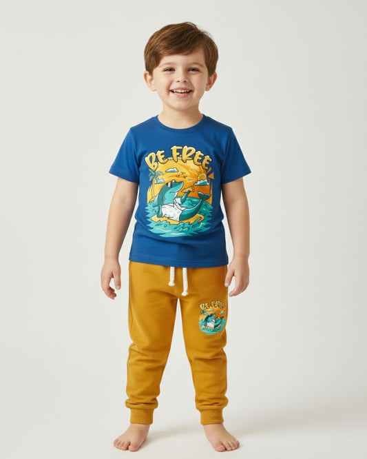 Urban Rider T-Shirt & Jogger Set