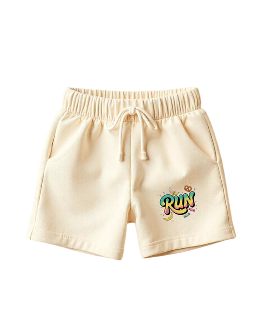 Boys Printed T-Shirt Shorts Cotton Set