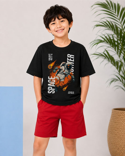 Kids Cotton T-Shirt shorts set