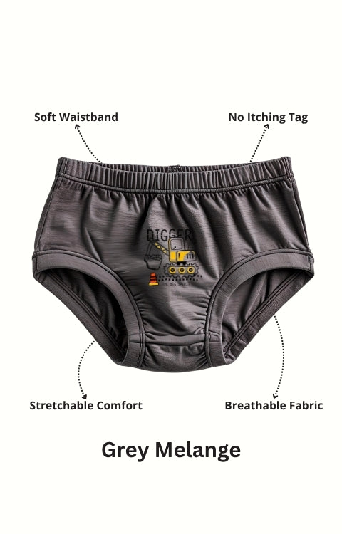 4-Pack Cotton Kids briefs Combo