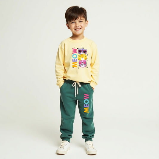 Co-ord Sets – Full Sleeve Edition (Yellow & Mint Green)