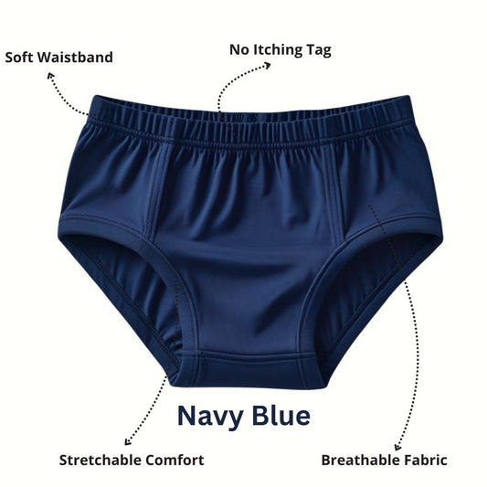4-Pack Plain Kids briefs Combo