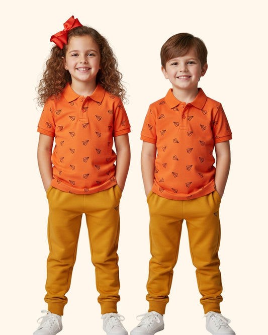 Unisex Playtime Polo & Track Set