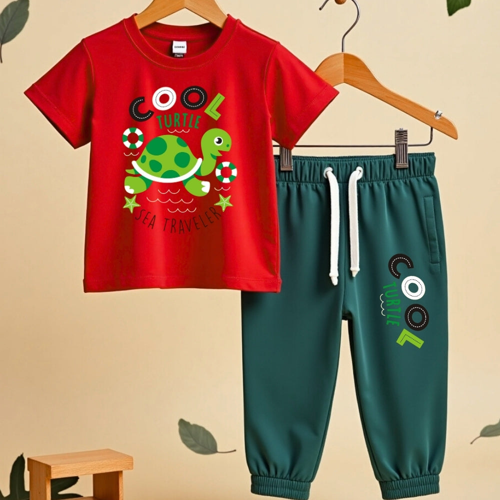 Stylish Daily Wear Set T-Shirt & Track