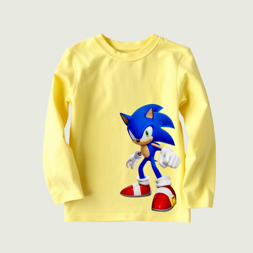 T-Shirt & Pant Sets – Fun Prints (Yellow & Mint Green)