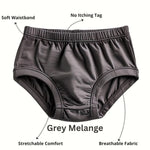 4-Pack Plain Kids briefs Combo