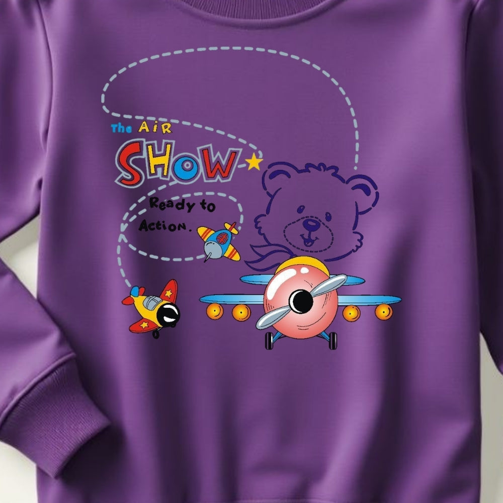 Cool Printed Sweatshirt for Kids