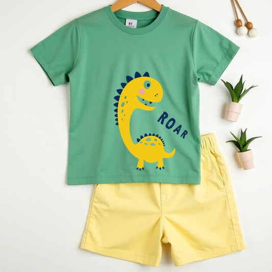 T-Shirt with Shorts | Trendy Kidswear