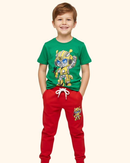 Urban Rider T-Shirt & Jogger Set