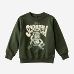 Printed Sweatshirt with Matching Track Pants