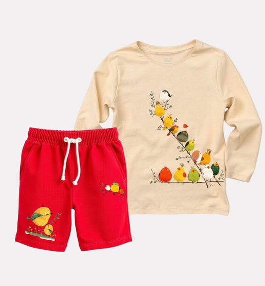 Cozy Combos – Full Sleeve Tees & Shorts