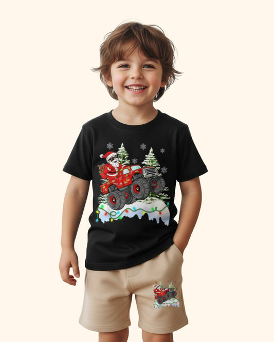 Little Hero T-Shirt Shorts Set