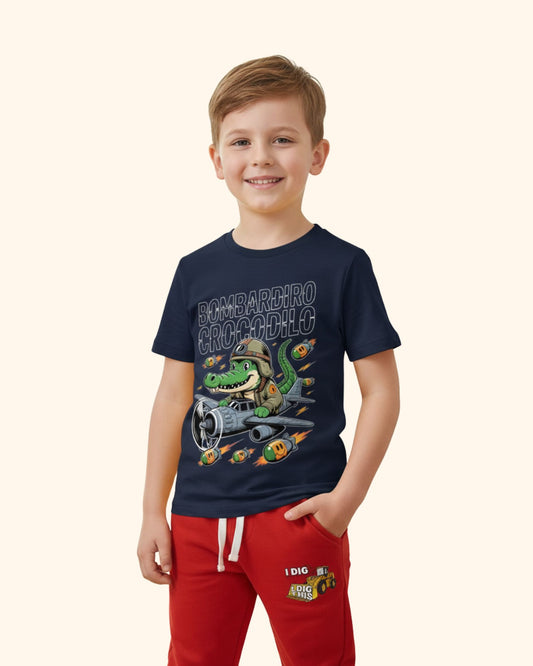 Little Rider Graphic Print Co-ord