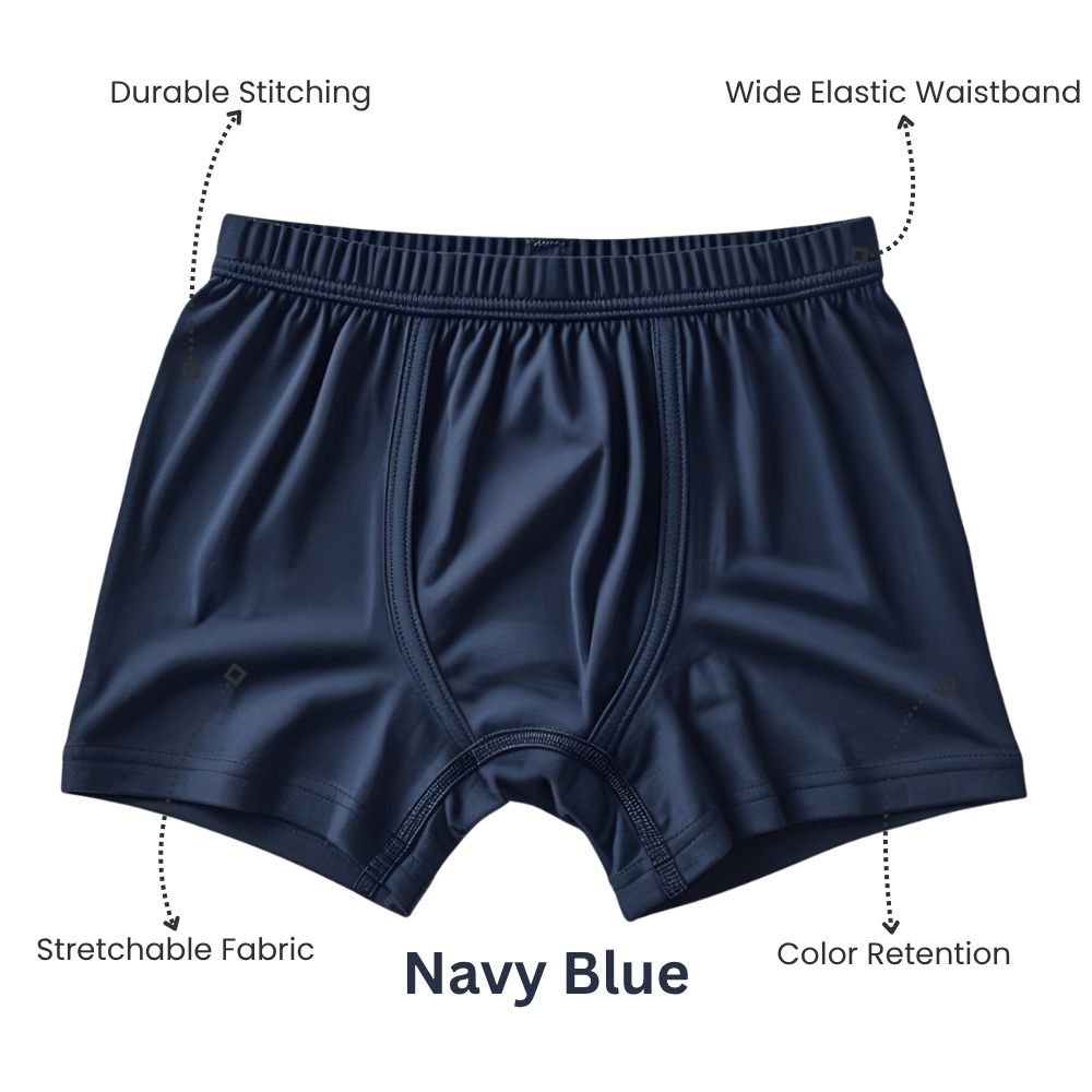 4-Pack Cotton Trunks for kids