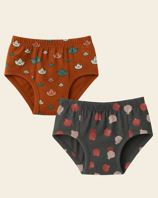 Kids Briefs Soft Cotton Underwear Combo