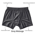 Premium Cotton Kids Trunks – 4 Pack