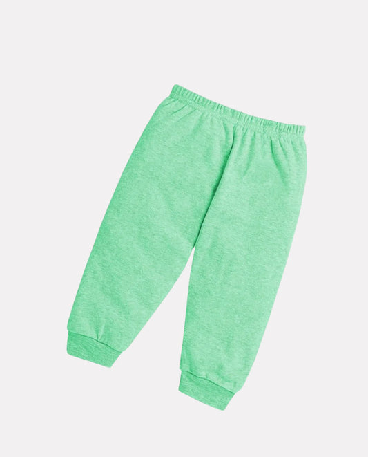 Boys 100% Cotton Joggers Mint Green