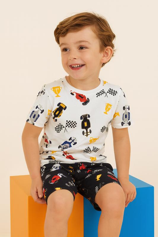 Stylish Kidswear Combo: Tee with Shorts
