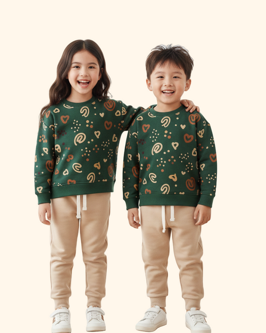 Champ Sweatshirt Track Pant Set