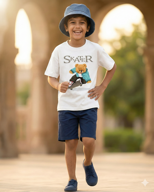 Graphic Printed T-Shirts with Shorts