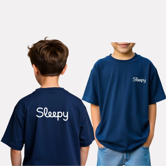 Boys Printed Oversized Cotton T-Shirt