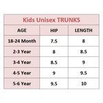 4-Pack Cotton Trunks for kids